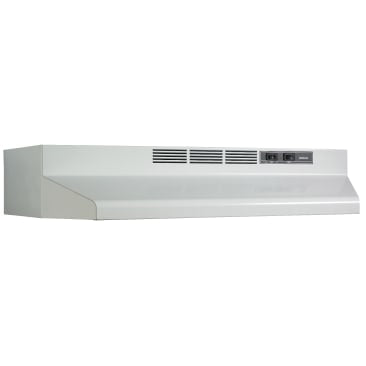 BROAN BU224WH BU2 SERIES 24IN WHITE RANGE HOOD