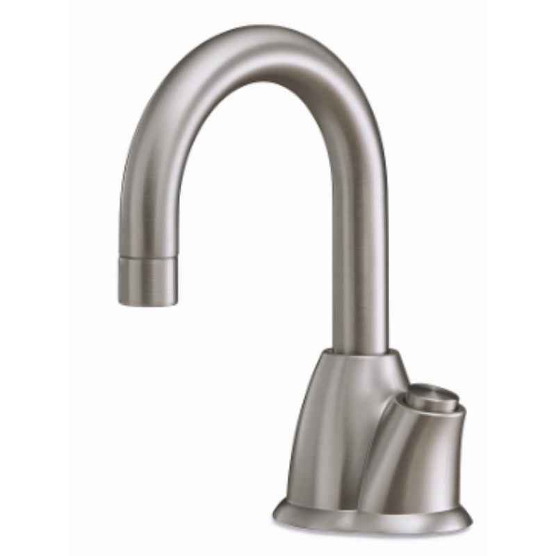 Copia del dispensador de agua caliente instantáneo con botón pulsador InSinkErator HOT100SN-SS (níquel satinado)
