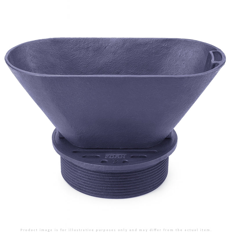Zurn Z400-BF Cast Iron Floor Drain with Oval Funnel | Z400-BF
