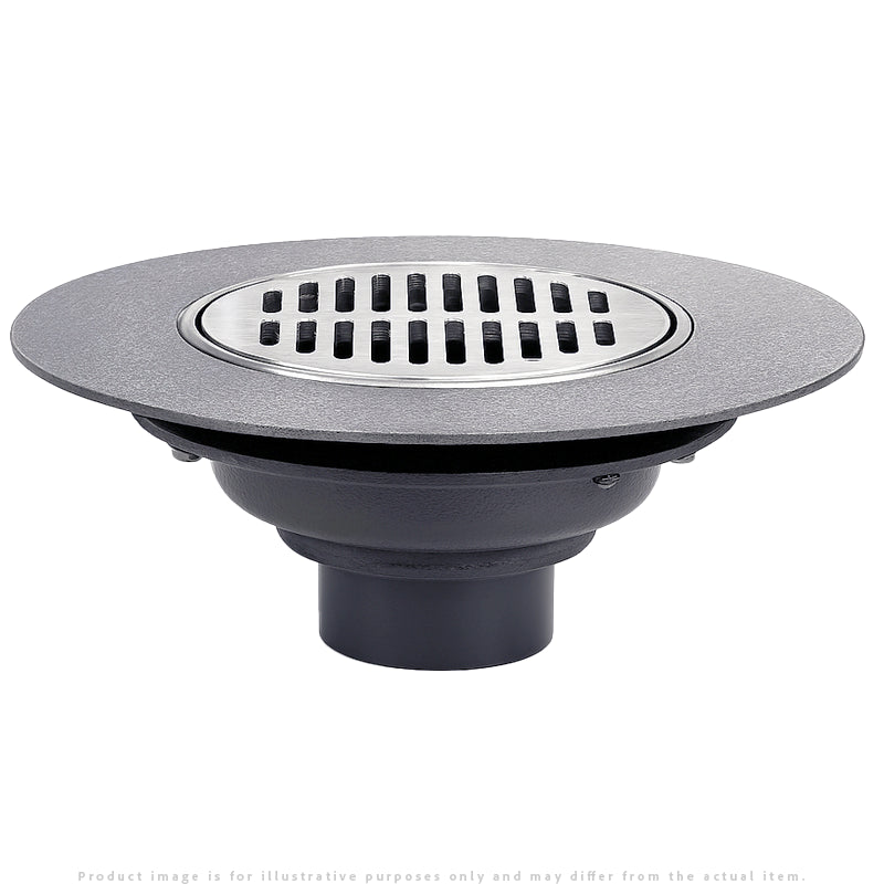 Zurn Z532 12″ Wide-Flange Heavy-Duty Floor Drain with Trowel Flange Zurn Z532 12″ Wide-Flange Heavy-Duty Floor Drain with Trowel Flange