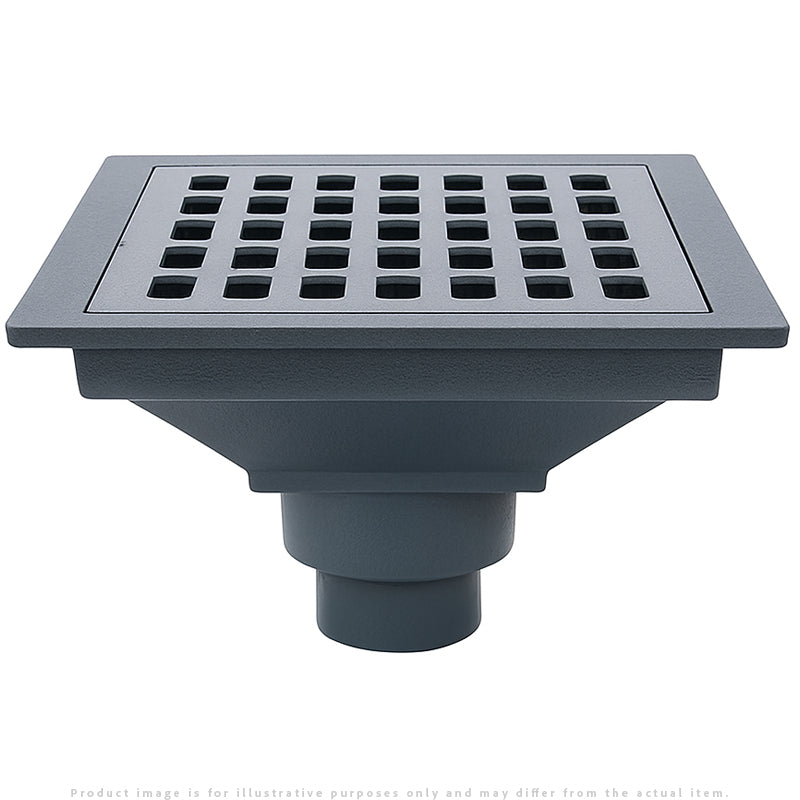 Zurn Z673 29" x 30" Extra-Heavy Drain w/ Sediment Bucket IMG 1