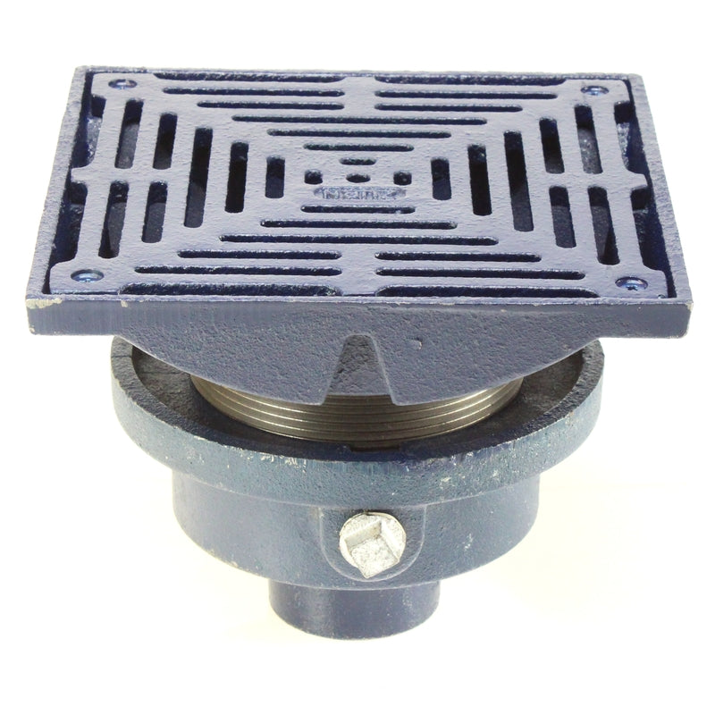 Cast iron shop floor drain strainer