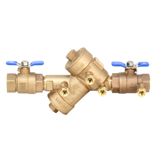 Conjunto de válvula de retención doble DCVA Zurn Wilkins serie 950XL