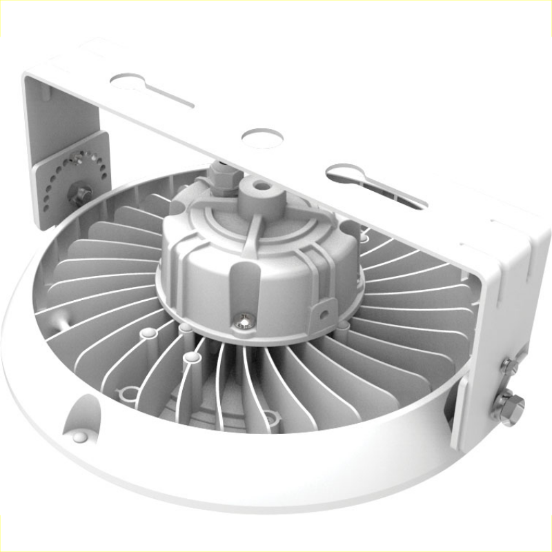 Lithonia 264JLH LED ECO Luz redonda de bahía alta JEBL 12L 40K 80 CRI Blanco