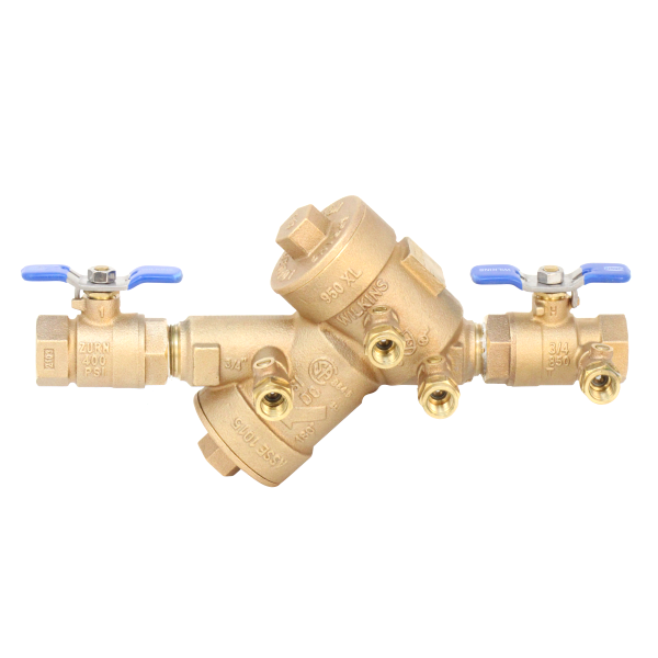 Conjunto de válvula de retención doble DCVA Zurn Wilkins serie 950XL