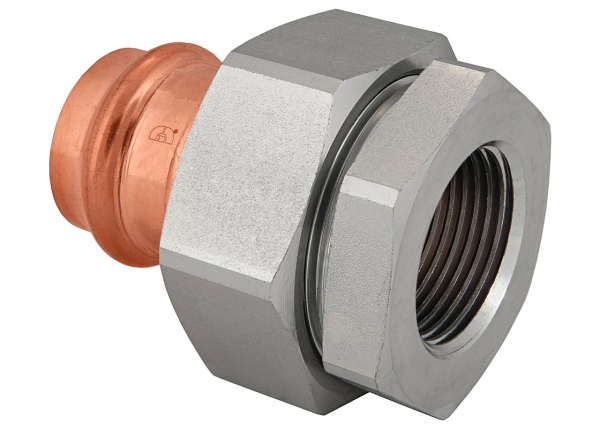 BMI 3/4" Wrot Copper Press-Fit PRFxF Dielectric Union Fitting Item 47195