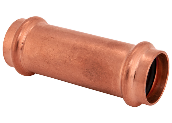 BMI 3/4" Wrot Copper Press-Fit Long Repair Coupling Fitting Item 47085