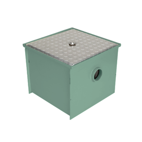 MIFAB MI-SOLID-L Interceptor de sólidos de acero fabricado de gran capacidad
