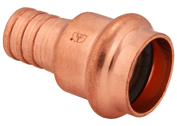 BMI 3/4" Wrot Copper Press-Fit PRFxPEX Adapter Fitting Item 47945
