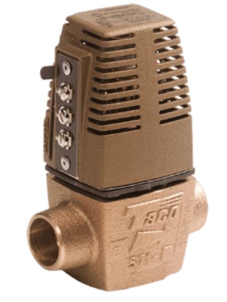 Taco 571-2 3/4&quot; Sweat Normally Closed 24V Two Way Zone Valve With Manu