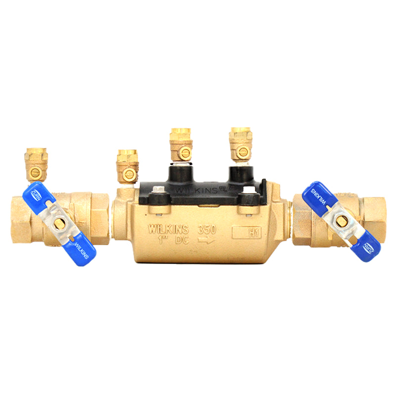 Zurn Wilkins 1-350 Preventor de reflujo de doble verificación DCVA de 1" 