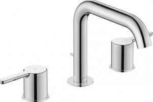 Duravit C11060006U10 C.1 3-HOLE LAVATORY FAUCET, WITH POP-UP AND DRAIN ASSEMBLY