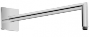 Duravit UV0670031U00 SHOWER ARM ANGLED L=13 7/8" SQUARE ESCUTCHEON (MADE TO ORDER - SPECIAL ORDER)