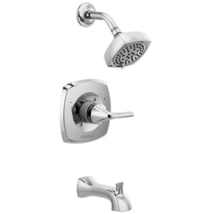 Delta Ptt14435 Chrome Peerless Parkwood: Tub Shower Trim Kit Single Handle Lever