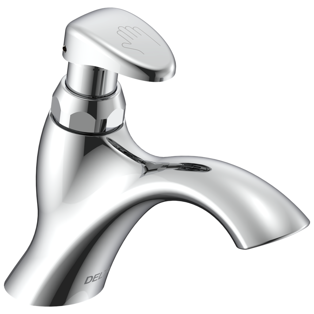 Delta 87T105 Teck Chrome Ada Lever Metering Faucet