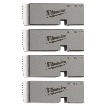 MILWAUKEE 48-36-1206 1-2 HIGH-SPEED FOR STAINLESS STEEL NPT UNIVERSAL THREADING DIES