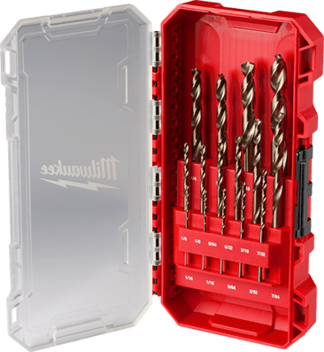 MILWAUKEE 48-89-2370 RED HELIX COBALT DRILL BITS (15 PACK)