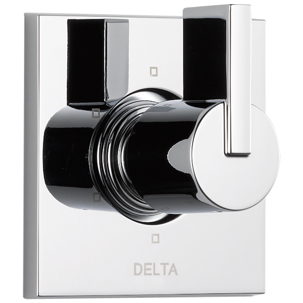 Delta T11953 Vero Chrome 6-Setting 3-Port Diverter Trim With Lever Handle