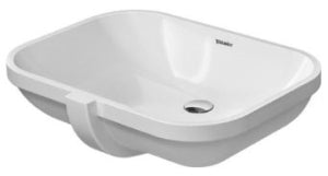 Duravit 0338560000 D-CODE U/M SINK 22 X 15 3/4