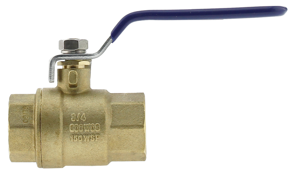 Boshart 082WD-07NL 34BVTWD 3/4" THREADED IPS BALL VALVE W/DRAIN - 600PSI WOG