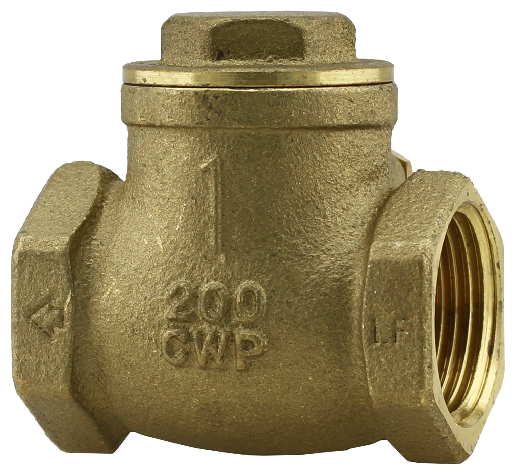 Boshart 08060511NL NO LEAD 1" IPS BRONZE SWING CHECK VALVE