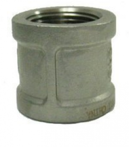 Boshart 114SSC 1 1/4" STAINLESS STEEL 316 THREADED COUPLING