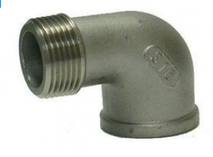 Boshart 14SSS90 1/4" 316SS STAINLESS STEEL 90 STREET ELBOW