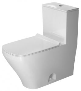 Duravit 2157010005 DURASTYLE WHITE ONE-PIECE ELONGATED DUAL FLUSH 12" ROUGH-IN TOILET