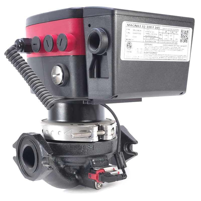 Grundfos 98126824 MAGNA3 32-100 F 115-230V Cast Iron Variable Speed Circulator Pump