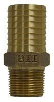 Boshart BMA-075-100NL 341BRIMRA 3/4X1 BRASS MIPXINSERT ADAPTER