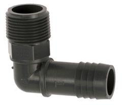 Boshart 34PIM90 3/4" PVC INSERTXMIP 90 ELBOW