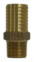 Boshart BMA-100-125NL 1114BRIMRA 1" MIP X 1-1/4" INSERT BRASS ADAPTER