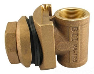 Boshart PA-125NL BII 1-1/4" BRASS PITLESS ADAPTER NO LEAD