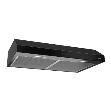 BROAN BCDA130BL 30IN GLACIER UNDER CAB RANGE HOOD 250CFM BLK