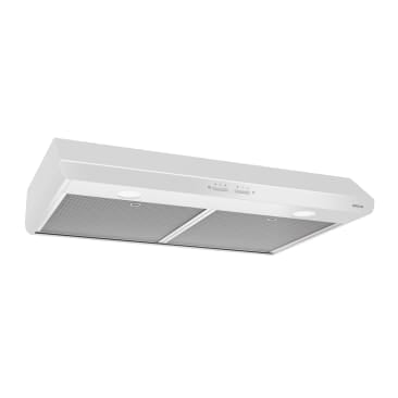 BROAN BKSH130WW 30IN SAHALE UNDER CAB RANGE HOOD 250CFM WHT