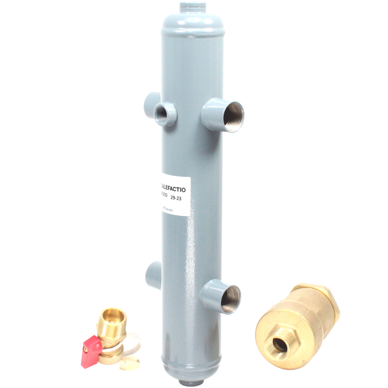Calefactio CB100 CalBalance Hydraulic Separator / Low-Loss Header - 1" FNPT Connection - 11GPM