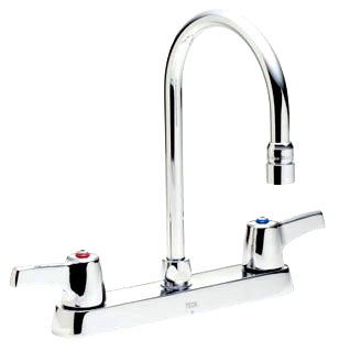 Delta 26T3933 8 C/S Deckmnt Sink Faucet W/Gooseneck