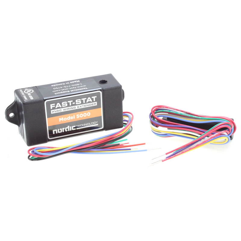 FAST-STAT Model 5000 HVAC Wiring Extender - Adds x3 Wires + Common 'C' Connection