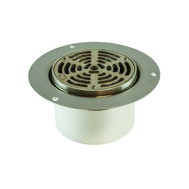 Watts FD-380 - Adjustable Wood Deck Floor Drain