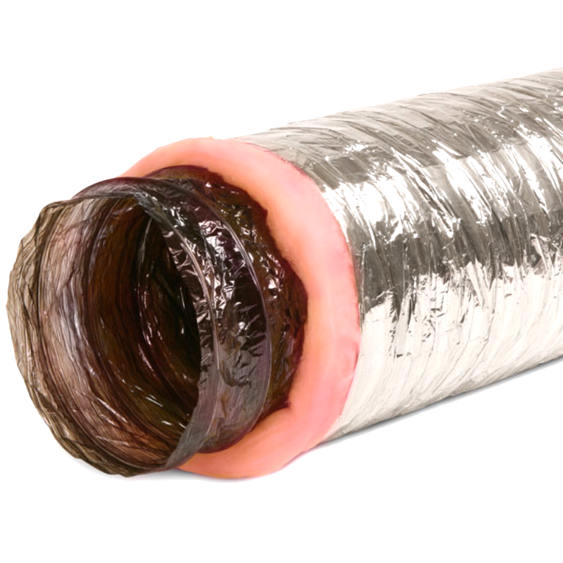 CFM FLM125 5" Flexible Insulated Duct , 25' Length