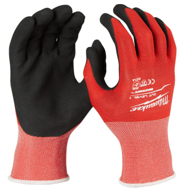 MILWAUKEE 48-22-8900B SML CUT LVL 1 DIPPED GLOVES (PAIR)