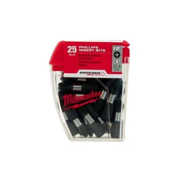 MILWAUKEE 48-32-4604 NO2 PHILLIPS 25PC CNTRCT PACK SHOCKWAVE