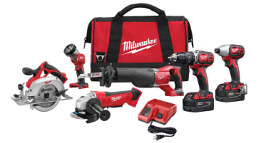 MILWAUKEE 2696-26 M18 CORDLESS 6 TOOL COMBO KIT