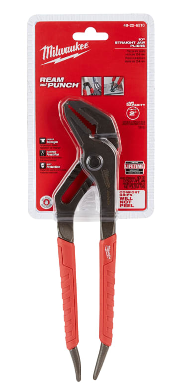 MILWAUKEE 48-22-6310 10IN STRAIGHT JAW PLIERS