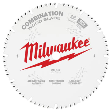 MILWAUKEE 48-40-1222 12IN 60T COMBINATION CIRC SAW BLADE