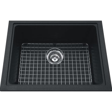 Kindred KIL KGS2U-8ON GRANITE UNDERMOUNT SGL BOWL ONYX INCL GRID