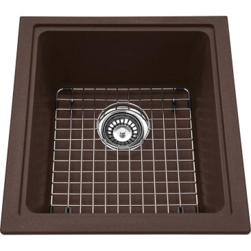 Kindred KIL KGS3U-8ES GRANITE UNDERMOUNT SGL BOWL ESPRESSO INCL GRID