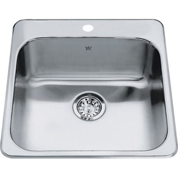 Kindred KIL QSL2020-8-1 SGL BOWL SINK 1-H