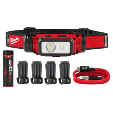 MILWAUKEE 2163-21 RLUSB HARD HAT HEADLAMP