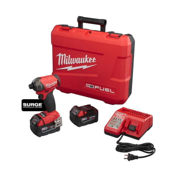 MILWAUKEE 2760-22 M18 FUEL SRGE 1/4IN HEX HYDRAULIC DRVR KIT